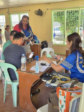 A photograph from an ARMS outreach.