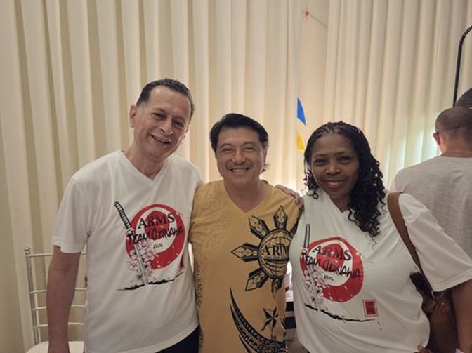 A photograph from an ARMS outreach.