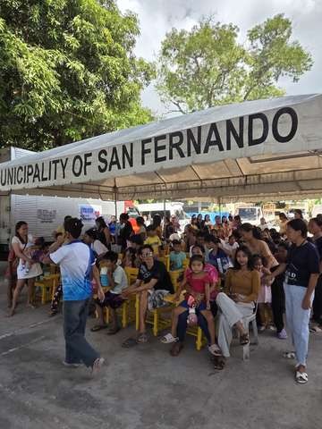 A photograph from an ARMS outreach.