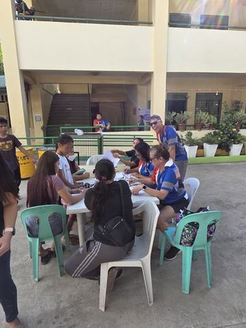 A photograph from an ARMS outreach.