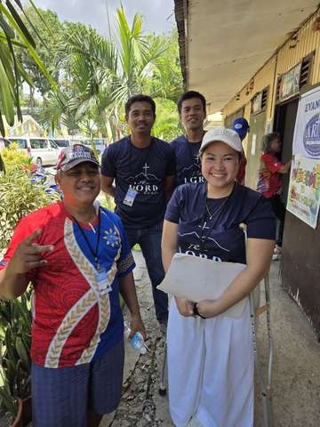 A photograph from an ARMS outreach.