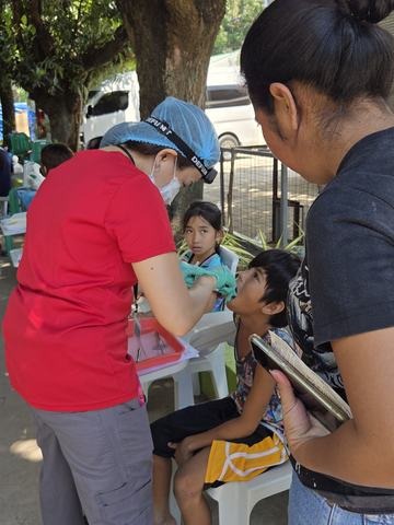 A photograph from an ARMS outreach.