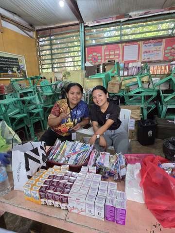 A photograph from an ARMS outreach.