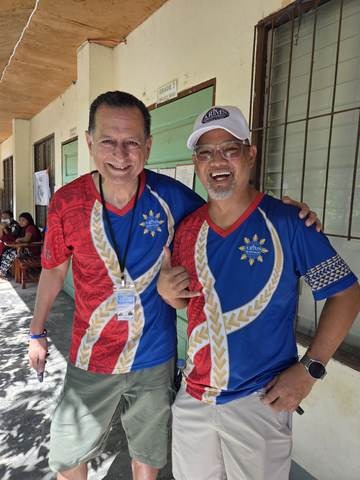 A photograph from an ARMS outreach.