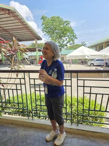A photograph from an ARMS outreach.